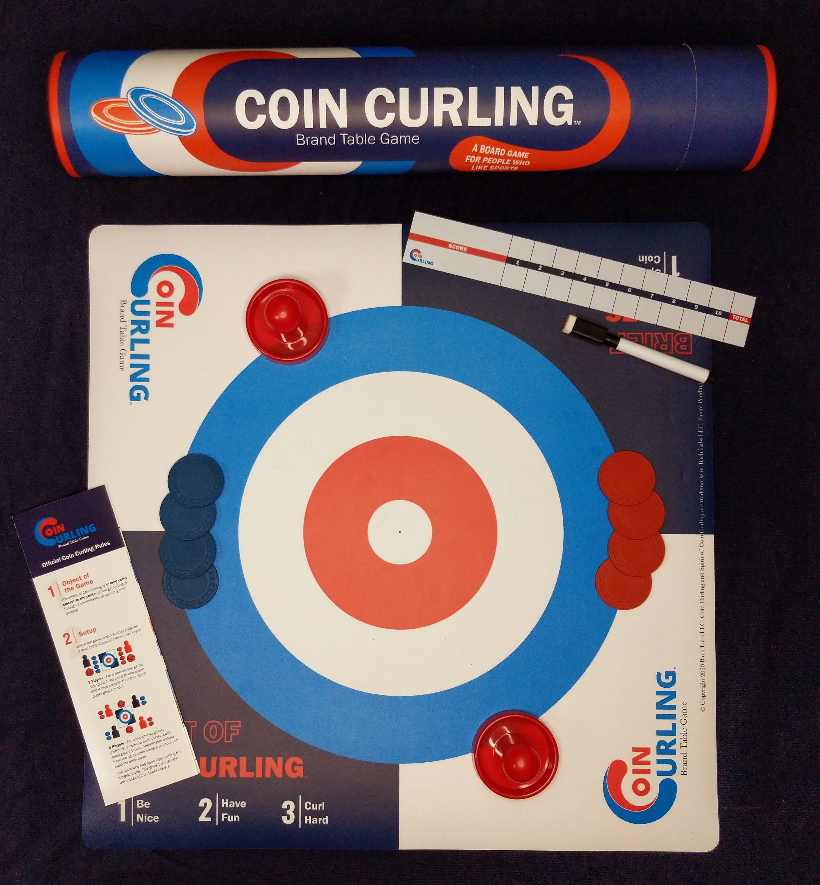 Coin Curling